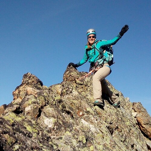 alpinisme arête rochause