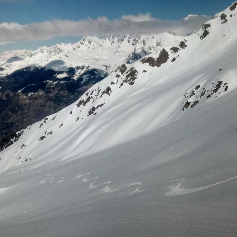 ski de randonnée en Suisse, le Rogneux