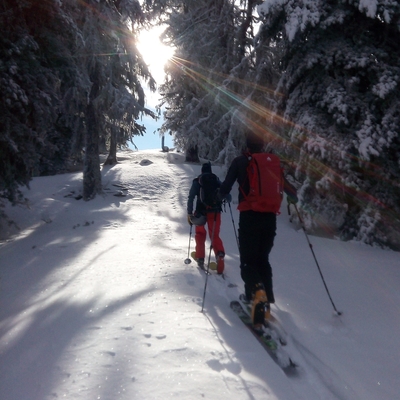 ski de randonnée à Ancelle